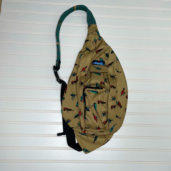 Kavu Bags Rare Htf Kavu Rope Bag Top Water Fishing Lures Poshmark